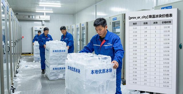 雨花区降温冰块多少钱一吨？本地制冰厂报价来了